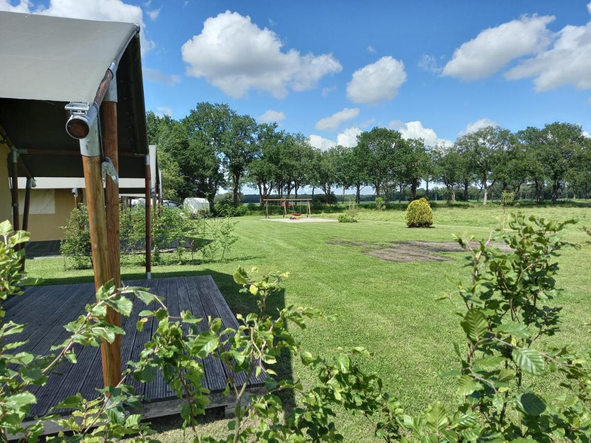 Comfort Safaritent 6 Pers En Mini Camping Zwiggelte Екстериор снимка