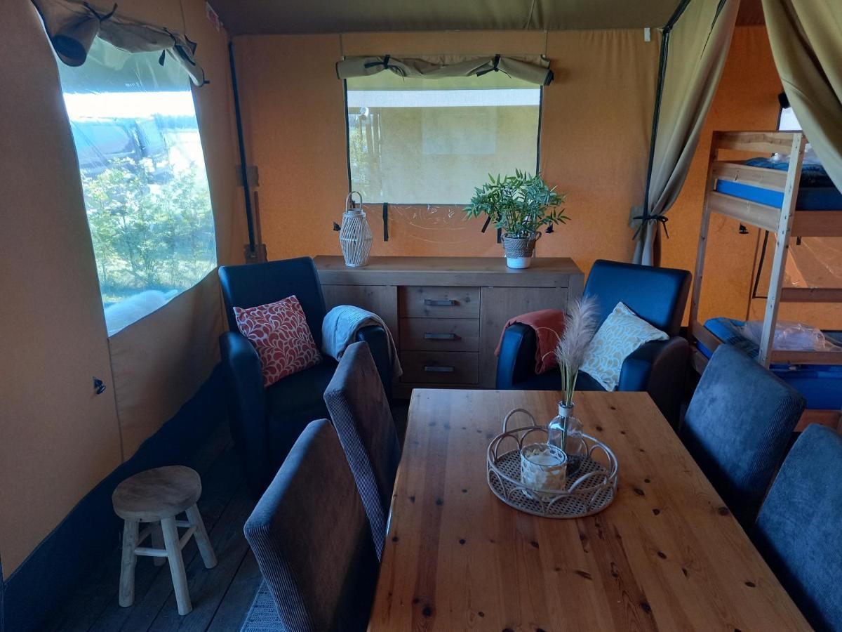 Comfort Safaritent 6 Pers En Mini Camping Zwiggelte Екстериор снимка